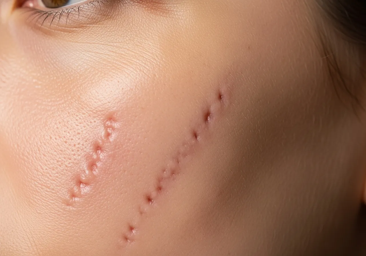 Understanding acne scars — ice pick