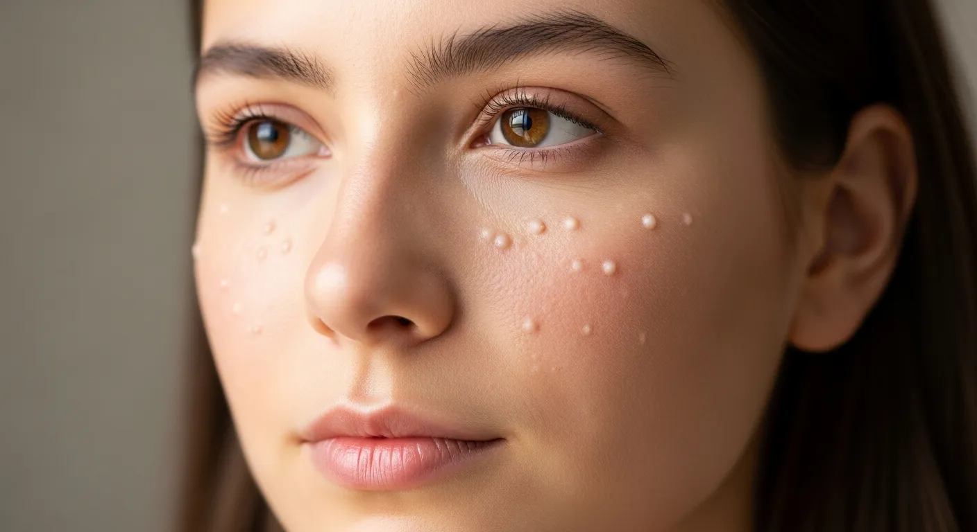 Milia treatment results at Dermis Ottawa