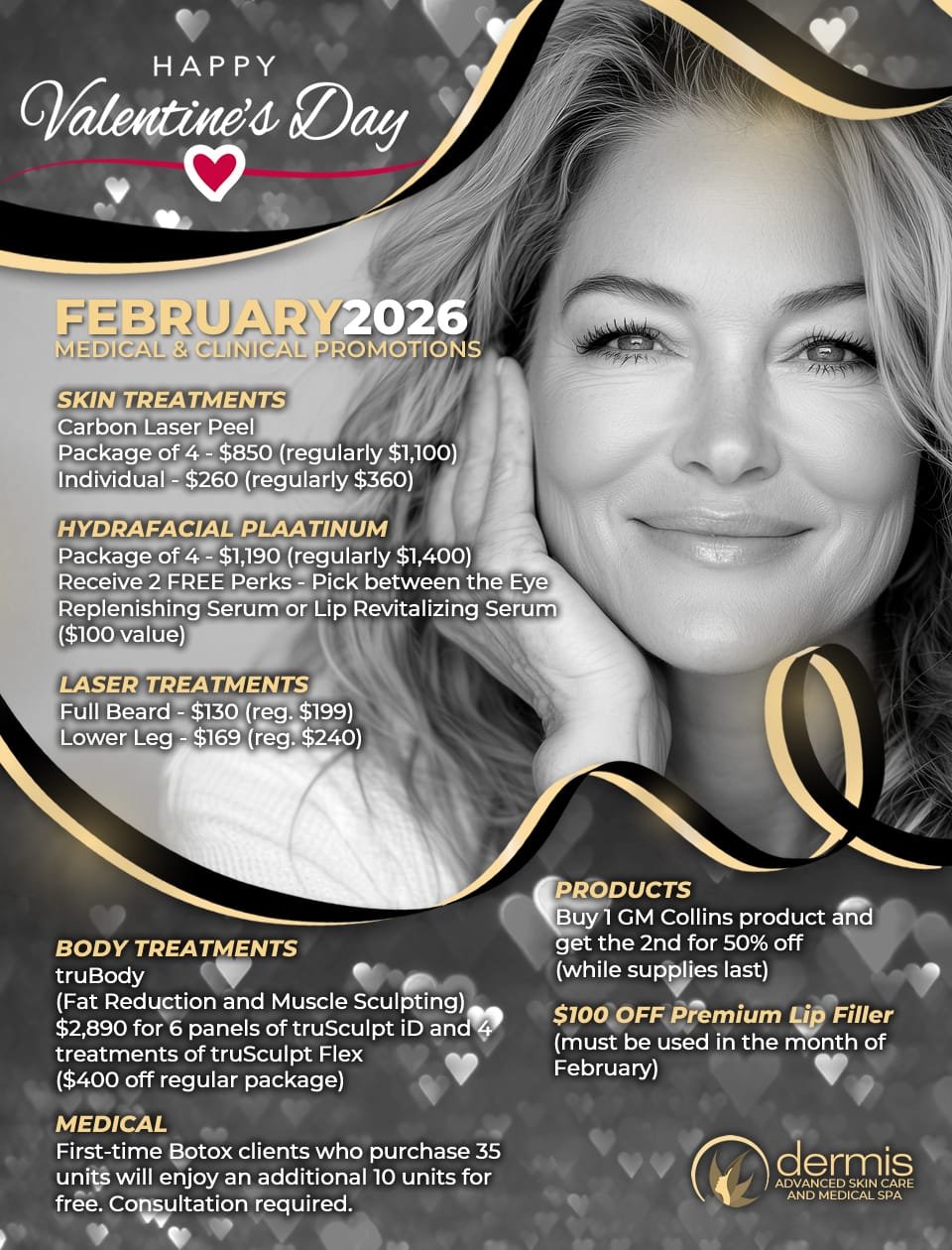 Valentine Day Special Offer Dermis Advanced Skincare